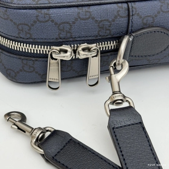 First bag ru GUCCI OPHIDIA BRIEFCASE GG MEDIUM 0815